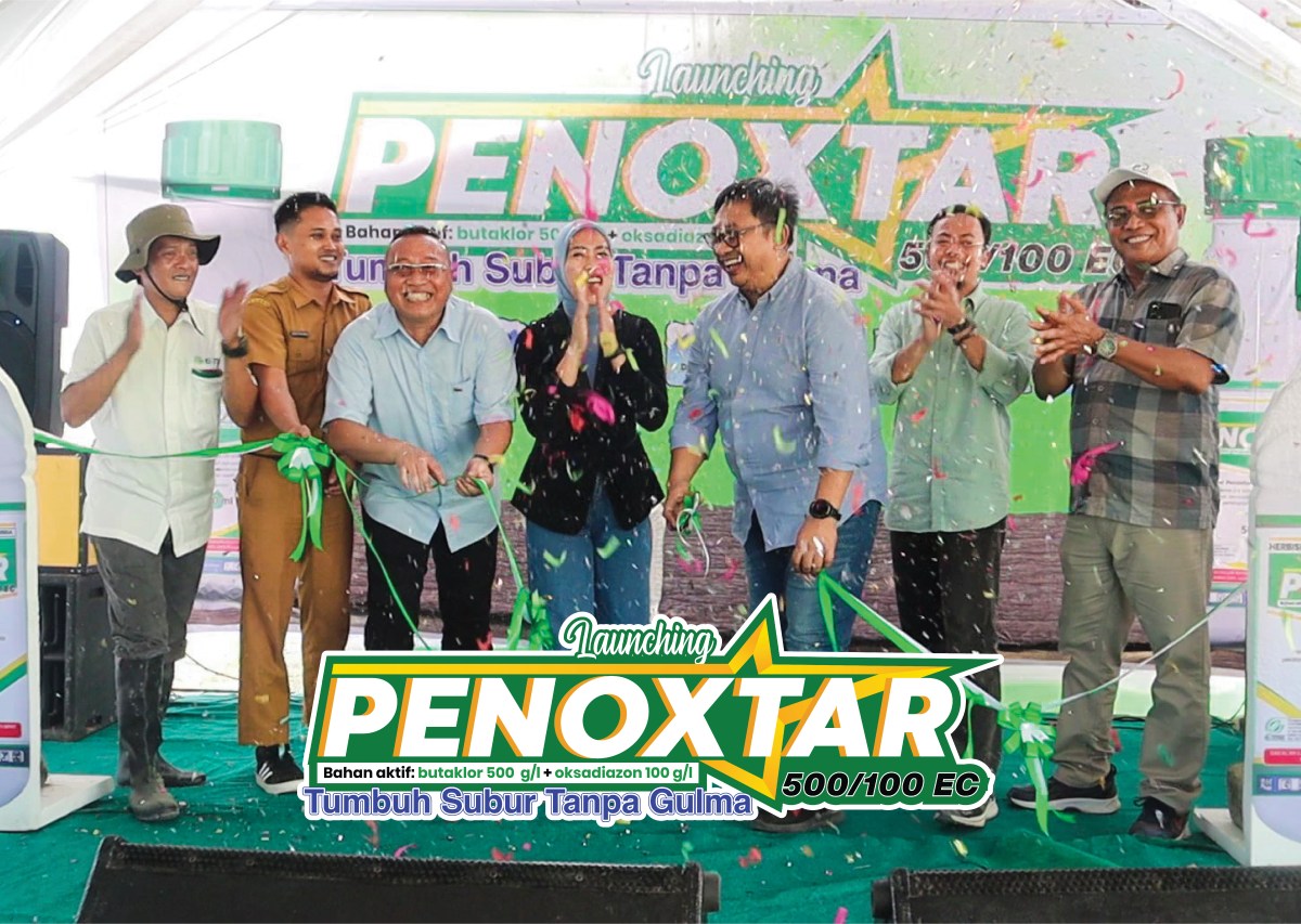 LAUNCHING HERBISIDA PRATUMBUH PENOXTAR DI KAB. PINRANG SULAWESI SELATAN
